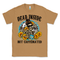 Toasted Coconut dead inside but caffeinated Classic Tee - Zillion Design Studio