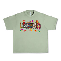 Oil Green Latina Urban Heavy Tee - RanaPortraitStore