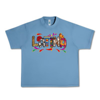 Pebble Blue Latina Urban Heavy Tee - RanaPortraitStore