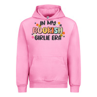 Fuchsia Pink in my bookish girlie era Urban Hoodie - MaliasSmallBusiness