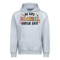 Heather Grey in my bookish girlie era Urban Hoodie - MaliasSmallBusiness