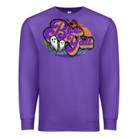 Purple boo y'all Premium Sweatshirt - JahusDesignShop