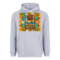 Heather Grey Thankful grateful blessed Heavyweight Hoodie - Artiststas