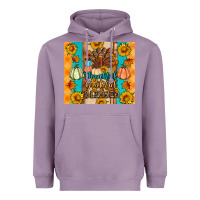 Lavender Thankful grateful blessed Heavyweight Hoodie - Artiststas