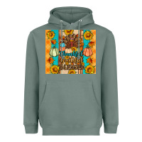 Sage Thankful grateful blessed Heavyweight Hoodie - Artiststas