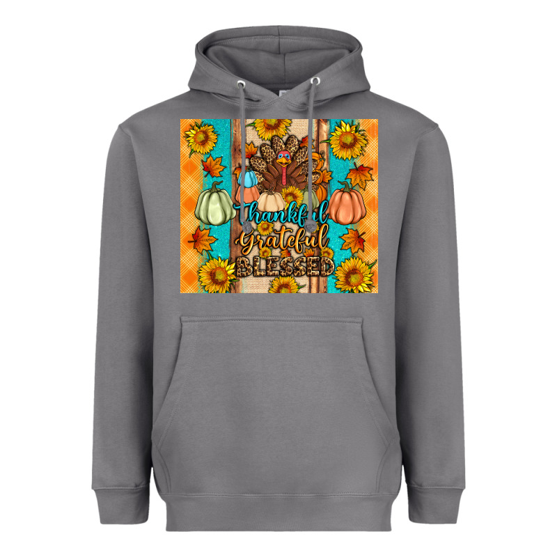 Thankful Grateful Blessed Heavyweight Hoodie by Artiststas | Teevron