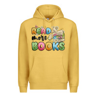 Antique Gold read more books Premium Hoodie - MaliasSmallBusiness