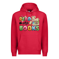 Cardinal read more books Premium Hoodie - MaliasSmallBusiness