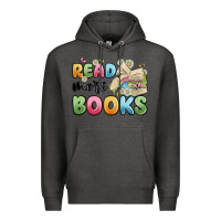 Charcoal Heather read more books Premium Hoodie - MaliasSmallBusiness