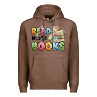Chestnut read more books Premium Hoodie - MaliasSmallBusiness