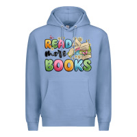 Colony Blue read more books Premium Hoodie - MaliasSmallBusiness
