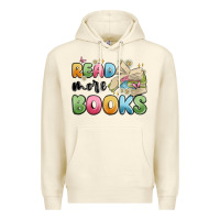 Sandshell read more books Premium Hoodie - MaliasSmallBusiness
