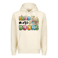 Tofu read more books Premium Hoodie - MaliasSmallBusiness
