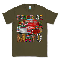 Army Green Cinco de Mayo Truck Classic Tee - texasbilliewilder