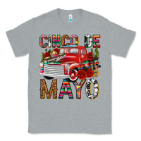 Heather Grey Cinco de Mayo Truck Classic Tee - texasbilliewilder