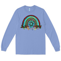 Colony Blue gemstone christmas rainbow Long Sleeve Tee - RanaPortraitStore