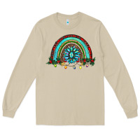 Mushroom gemstone christmas rainbow Long Sleeve Tee - RanaPortraitStore