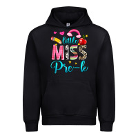 Black little miss pre k Urban Hoodie - NancyCooperArtShop