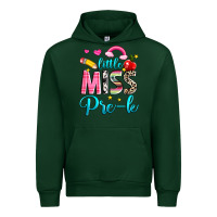 Forest Green little miss pre k Urban Hoodie - NancyCooperArtShop