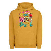 Pigment Peanut Butter little miss pre k Urban Hoodie - NancyCooperArtShop