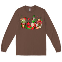 Chestnut strawberry coffee cups Long Sleeve Tee - AdoDesignShop