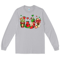 Moon Dust strawberry coffee cups Long Sleeve Tee - AdoDesignShop