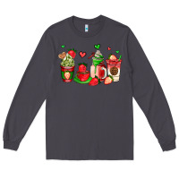 Smoke strawberry coffee cups Long Sleeve Tee - AdoDesignShop