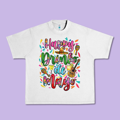 Happy Drinko De Mayo Urban Heavy Tee Designed By Ranaportraitstore