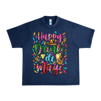 Navy Happy drinko de mayo Urban Heavy Tee - RanaPortraitStore