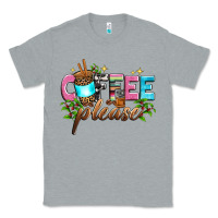 Heather Grey coffee please Classic Tee - Zillion Design Studio