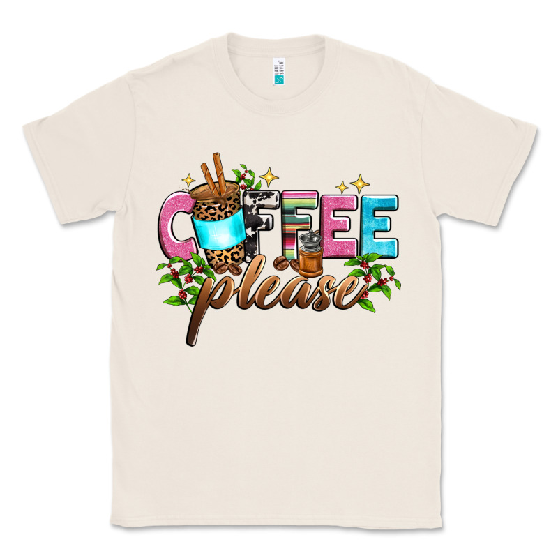 Coffee Please Classic Tee by Zillion Design Studio | Teevron