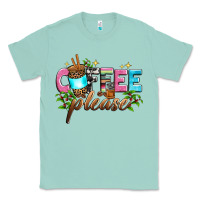 Seafoam coffee please Classic Tee - Zillion Design Studio