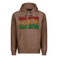 Chestnut i am black history Premium Hoodie - MaliasSmallBusiness