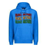 True Royal i am black history Premium Hoodie - MaliasSmallBusiness