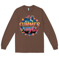 Chestnut summer nights Long Sleeve Tee - texasbilliewilder