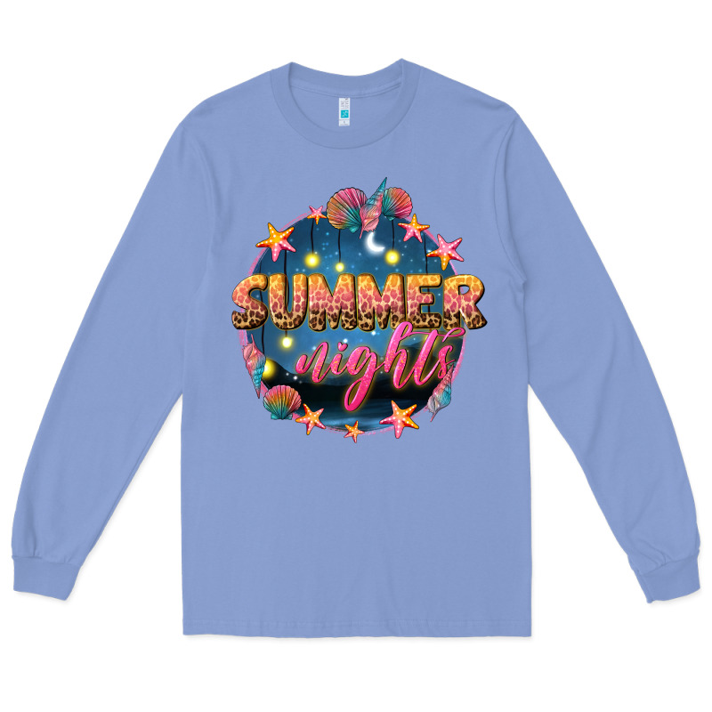 Summer Nights Long Sleeve Tee by texasbilliewilder | Teevron