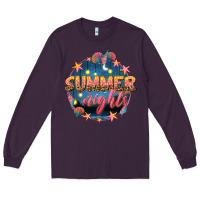 Plum summer nights Long Sleeve Tee - texasbilliewilder