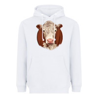White hareford Heavyweight Hoodie - JahusDesignShop