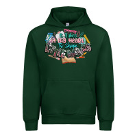 Forest Green it takes a big heart to shape little mind teacher Urban Hoodie - NancyCooperArtShop