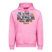 Fuchsia Pink it takes a big heart to shape little mind teacher Urban Hoodie - NancyCooperArtShop