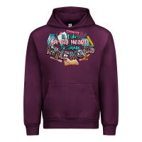 Mauve Wine it takes a big heart to shape little mind teacher Urban Hoodie - NancyCooperArtShop