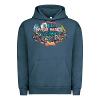 Pigment Midnight Navy it takes a big heart to shape little mind teacher Urban Hoodie - NancyCooperArtShop