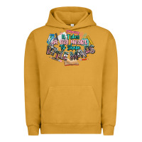 Pigment Peanut Butter it takes a big heart to shape little mind teacher Urban Hoodie - NancyCooperArtShop