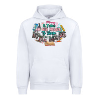 White it takes a big heart to shape little mind teacher Urban Hoodie - NancyCooperArtShop