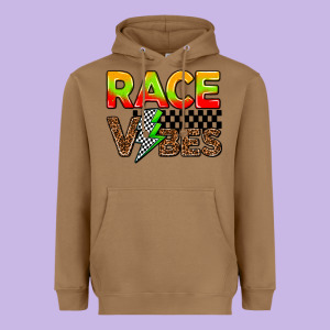 Race Vibes Heavyweight Hoodie Designed By Adodesignshop