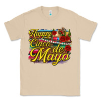 Mushroom Happy Cinco de Mayo Classic Tee - texasbilliewilder