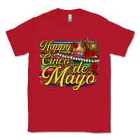 Red Happy Cinco de Mayo Classic Tee - texasbilliewilder