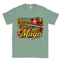 Sage Happy Cinco de Mayo Classic Tee - texasbilliewilder
