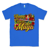 True Royal Happy Cinco de Mayo Classic Tee - texasbilliewilder