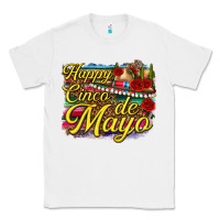 White Happy Cinco de Mayo Classic Tee - texasbilliewilder